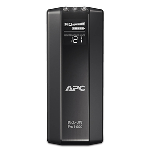 <span class=keywords><strong>APC</strong></span> Back <span class=keywords><strong>UPS</strong></span> Pro BR1000G CN <span class=keywords><strong>1000VA</strong></span> 600W protège votre station de travail et vos périphériques de jeu pendant les pannes de courant - Product Image 1