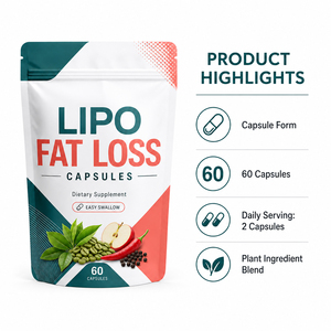 Nuevo Quemador de Grasa Natural Puro, Fórmula Premium, Té Verde, Garcinia Cambogia, Lipo, Pérdida de Grasa, Sin Gluten, Cápsulas Anti-Fatiga 2 - Product Image 3
