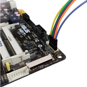 多色硅胶杜邦<span class=keywords><strong>2</strong></span>.54毫米26AWG 1Pin单母公连接器工厂电气汽车音响线束 - Product Image 1