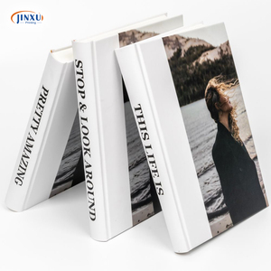 Moda di lusso di marca vuota cartoncino soggiorno Hotel Club decorazione per la casa decorativa con copertina rigida modello libro bianco - Product Image 2