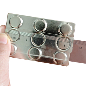 Imán de neodimio de 90x20mm, portatarjetas de identificación con forma de bloque permanente, aplicación industrial, servicio de procesamiento de soldadura - Product Image 1