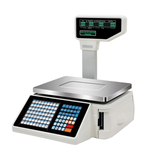 Báscula Digital Electrónica Veidt con Impresora de Códigos de Barras para Impresión de Etiquetas de Precios, Báscula de Peso para Supermercados y Comercios Minoristas - Product Image 3