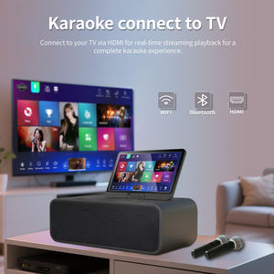 Máquina de Karaoke Profesional con Pantalla Inteligente y Pantalla Táctil de Cine en Casa para Control por Voz V5.3, 2 Micrófonos - Product Image 5