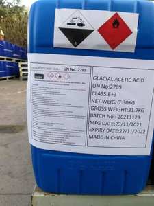 Asetik asit 30kg davul GAA 99.8% endüstriyel sınıf asetik yüksek saflık - Product Image 2