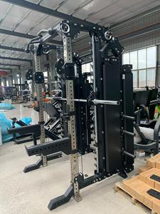 Máquina de entrenamiento de fuerza con cable, máquina Smith multifuncional, Power Rack para gimnasios escolares - Product Image 1