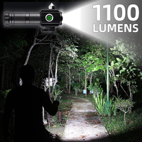 Lampe torche EDC ultra-lumineuse à 3 LED, lumière blanche, laser, marteau de sécurité brise-vitre, lanterne pour camping, randonnée, pêche en extérieur