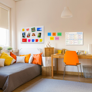 Uni-cảm thấy tùy chỉnh có thể tháo rời có thể tái sử dụng bền bảng trắng tương tác linh hoạt dễ dàng gắn bó hàng tuần/Hàng tháng xem ký túc xá Deco Bộ dụng cụ - Product Image 4