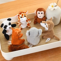 Figurine de poupée en peluche personnalisée, jouet de doigt d'action, unisexe, pour les fêtes, en feutre de coton, rembourrage en coton PP, jouets en peluche