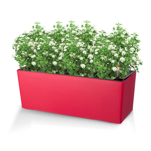 BRICE Pots de jardin suspendus, pots carrés auto-arrosants <span class=keywords><strong>pour</strong></span> plantes d'intérieur, bac à jardin surélevé <span class=keywords><strong>en</strong></span> PVC vinyle plastique - Product Image 6