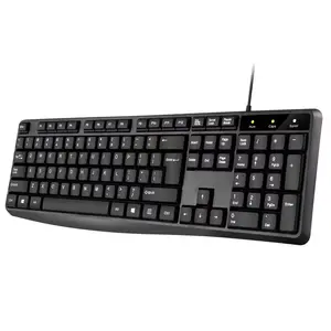 SATE(AK-912) Fabrik heiß Verkauf Office Standard USB-Tastatur Low MOQ USB billige Computer tastatur für PC-Fall