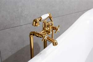 Bañera Moderna Independiente SICO con Patas de Garra, Fabricada en Fibra de Vidrio y Acrílico, con Certificación CE y Desagüe, Ideal para Hoteles - Product Image 5