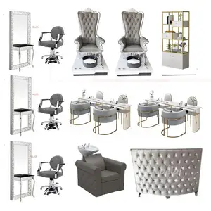 Fabriek Groothandel Nagelsalon Meubels Vented Nail Tafel Gebruikt Manicure Tafel Ultra Luxe Manicure Tafel