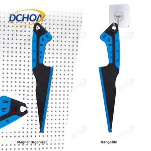 DCHOA azul plástico magnético ventana tinte escurridor ventana vidrio agua hoja limpiaparabrisas ventana tinte herramientas Kit - Product Image 4