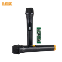 Microphone sans fil UHF professionnel avec carte récepteur PCB offre d'usine pour haut-parleur de chariot pour les discours d'enregistrement de karaoké
