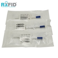 RAFID Fabrikpreis RFID-Mikrochip-Spritze für Haustiere und Nutztiere mit Ohrmarken-Chip aus Bioglas, Intelligente Ohrmarken