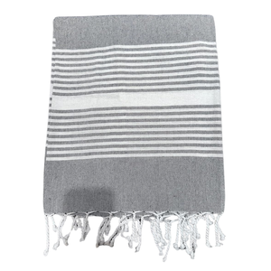 Toalla de playa Jacquard 100% algodón al por mayor logotipo personalizado secado rápido - Product Image 2