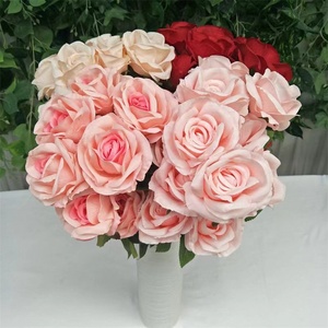 C-1065 <span class=keywords><strong>Ted</strong></span> Bakerencylopaedia Floral Soie Artificielle Rose Bouquet Pour La Décoration - Product Image 6