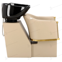 Ensemble complet populaire de mobilier et équipement de salon de coiffure et de beauté, poste de coiffure et fauteuil de lavage