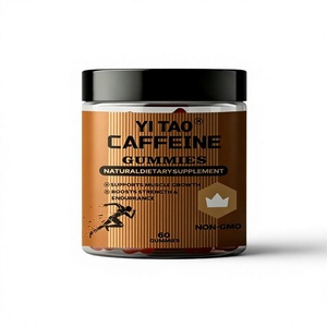 OEM/ODM Caffeine Gummies <b>Pre</b> <b>Workout</b> Energy Supplement Boost Strength ndurance Support Muscle Growth Non-GMO Low MOQ 50pcs - Product Image 1