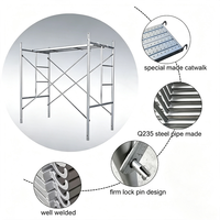 Andamios Metálicos de Acero para Construcción, Estructura de Escalera, Tipo H, para Fachadas, Venta Directa de Fábrica