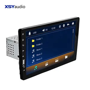 Nieuwe 1 Din Auto Radio 9 Inch Hd Full Touch Screen Digitale Display Spiegel Link Usb Fm Aux Auto Mediaspeler Monitor Android Ondersteuning