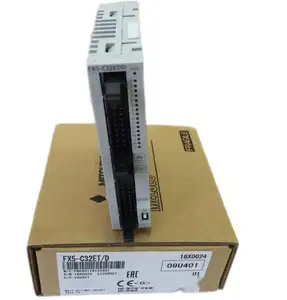 connector type input and output hybrid module FX5-C32ET/D ,Mitsubishi iQ-F series PLC industrial application