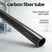 Bras de drone en fibre de carbone hautement modulée, usinés CNC, pour accessoires de modèles RC et drones agricoles