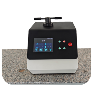 <span class=keywords><strong>Presse</strong></span> de montage métallographique à double tête pour échantillons, machine automatique d'incrustation de spécimens métallographiques - Product Image 6