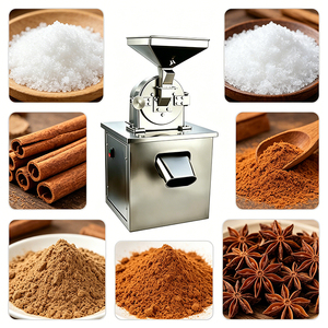 เครื่องบดอาหารไทยสำหรับพริกแห้ง ตะไคร้ ขมิ้น ทำจากสแตนเลส 304 - Product Image 1
