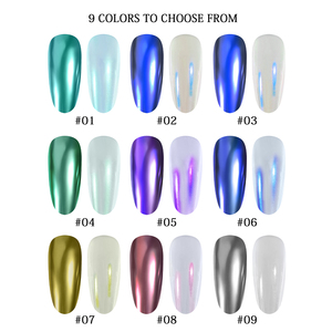 Bán Buôn Mờ Bột Ngọc Trai Tự Làm Nail Ma Thuật Gương Long Lanh Aurora Cổ Tích Pearlescent Sắc Tố Acrylic Nail Phụ Kiện - Product Image 4