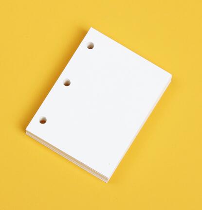 Papel blanco en blanco 70 hojas.