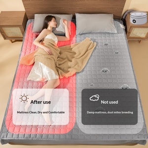 Matelas chauffant électrique intelligent sans EMF à température constante avec élément chauffant PTC, contrôle progressif double zone - Product Image 2