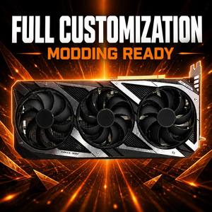 การ์ดจอ RTX 3060 12GB การ์ดแสดงผล GPU การ์ดแสดงผลภาพ 1080P 1440P Esports DLSS ขายดี ปรับแต่งได้ - Product Image 1