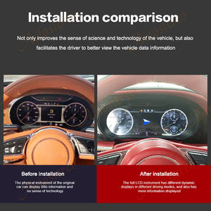 12.3 "Digitale Cluster Virtuele Cockpit Voor <span class=keywords><strong>Bentley</strong></span>-Serie 2012-2017 Lcd-Instrument Multimediaspeler Auto Radio Stereo Ips - Product Image 3