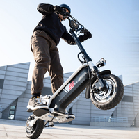 Nouveau modèle 2026 – Trottinette électrique pliable tout-terrain avec batterie interchangeable, roues de 10 pouces, vitesse rapide de 45 km/h, puissante (OEM)