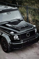 Capot de capot en Fiber de carbone sèche de Style B de haute qualité pour Mercedes-Benz classe G Station Wagon W464 G63 G550 G500 G350 capot de voiture
