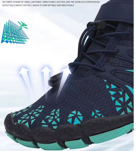 Precio de fábrica de los hombres baratos transpirables al aire libre montaña senderismo zapatos agua descalzo montaña vadeo Trace Creek zapatos - Product Image 3