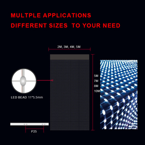 Schermo LED Volante P25 per Esterni, Direttamente dalla Fabbrica, per Spettacoli con Droni, Performance Sceniche, Pubblicità <span class=keywords><strong>Video</strong></span>, Display 1080P IP65 - Product Image 3
