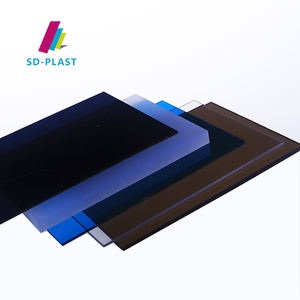 Hoja de techo de policarbonato de doble pared insonorizada duradera 1220*2440mm y 2050*3050mm tamaños claro diseño de tienda de atrio para hoteles modernos - Product Image 4