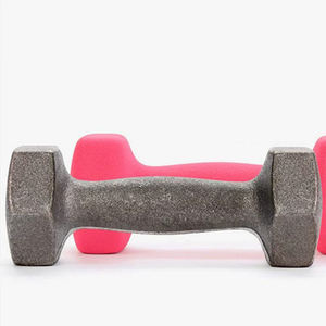 Ensemble d'haltères en néoprène bleu marine Offre Spéciale pour l'exercice de force Carton en vinyle coloré pour l'entraînement des bras - Product Image 6