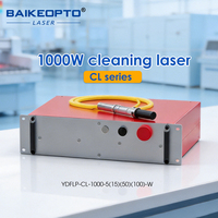 Générateur de source laser à fibre haute précision JPT YDFLP-CL-1000-50-W 1000W 50mj pour machine de nettoyage laser à refroidissement par eau