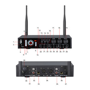 Micrófono Inalámbrico DSP Nuevo al por Mayor para Karaoke con Control de Agudos, Graves y Reverberación BT, con Efector Integrado para Cantar - Product Image 5