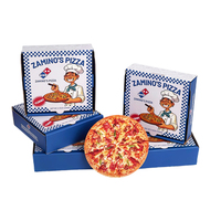 Nouvel emballage pour pizza en mylar avec boîte, sachet refermable de 3,5 g pour l'emballage alimentaire, sachets anti-odeurs