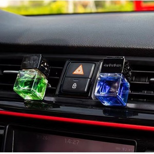 Diffuseur d'huiles essentielles pour voiture en verre, désodorisant par évaporation naturelle, ornement suspendu, sans électricité requise - Product Image 6