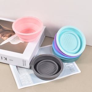 CARATTEノンスティックレジンクラフトアートマット、12色ディバイダー付き防水シリコンペインティングマット、子供用カップ付き - Product Image 4