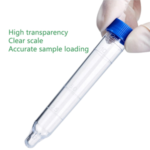 หลอดทดลองพลาสติกก้นทรงกรวยขนาด12มล. หลอดตรวจปัสสาวะแบบใช้แล้วทิ้ง - Product Image 2