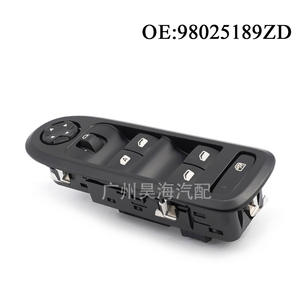 Interrupteurs de lève-vitre 98025189ZD compatibles 2018 pour Peugeot 301 (2014-2017), en ABS, état neuf - Product Image 2