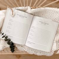 LABON Journal de prière de grossesse Livre de mémoire Journal neutre pour bébé et maman Livre personnalisé Cadeau pour bébé