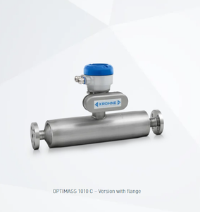 เครื่องวัดอัตราการไหลแบบโคริโอลิส Krohne-OPTIMASS 1010 ของแท้ 100% ใหม่ สำหรับการใช้งานทั่วไปและการควบคุมกระบวนการ มีสินค้าในสต็อก - Product Image 1