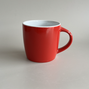 แก้วกาแฟเซรามิกสีดำด้าน ด้านในสีขาว ดีไซน์มินิมอล 350 มล. - Product Image 2